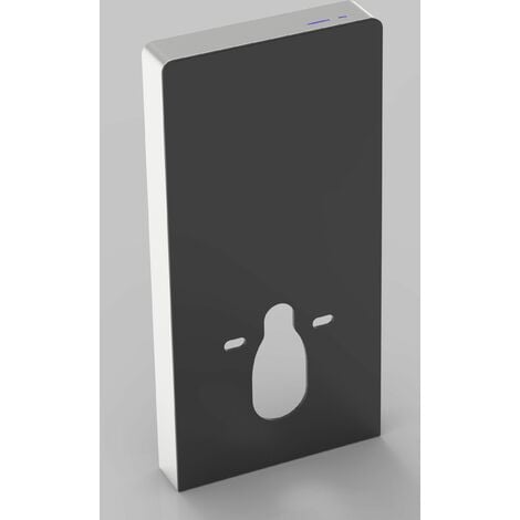 Schwarzglas Sensor - Sanitärmodul für Wand-WC