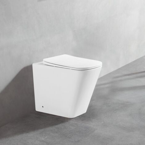 Spülrandloses Stand-WC inkl. Soft-Close Sitz WHR-446055