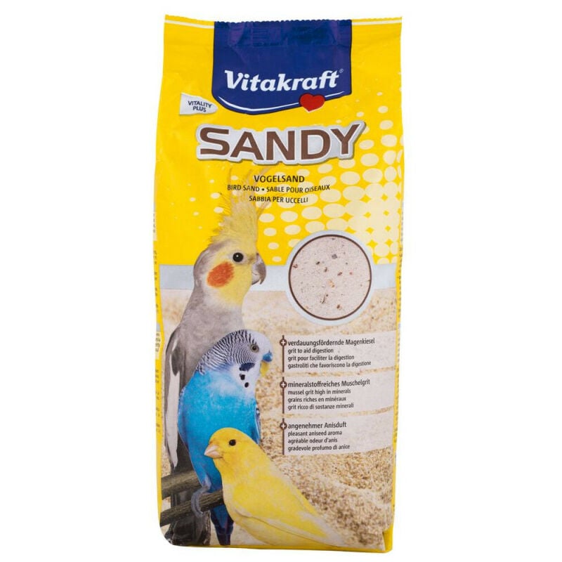 Sustratos De Vitakraft arena sandy biosand 2.5 kg b08430 25kg