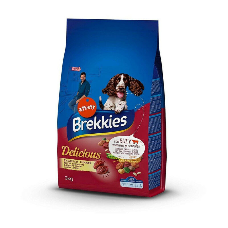 BREKKIES TENDER & DELICIOUS CON BUEY 3KG