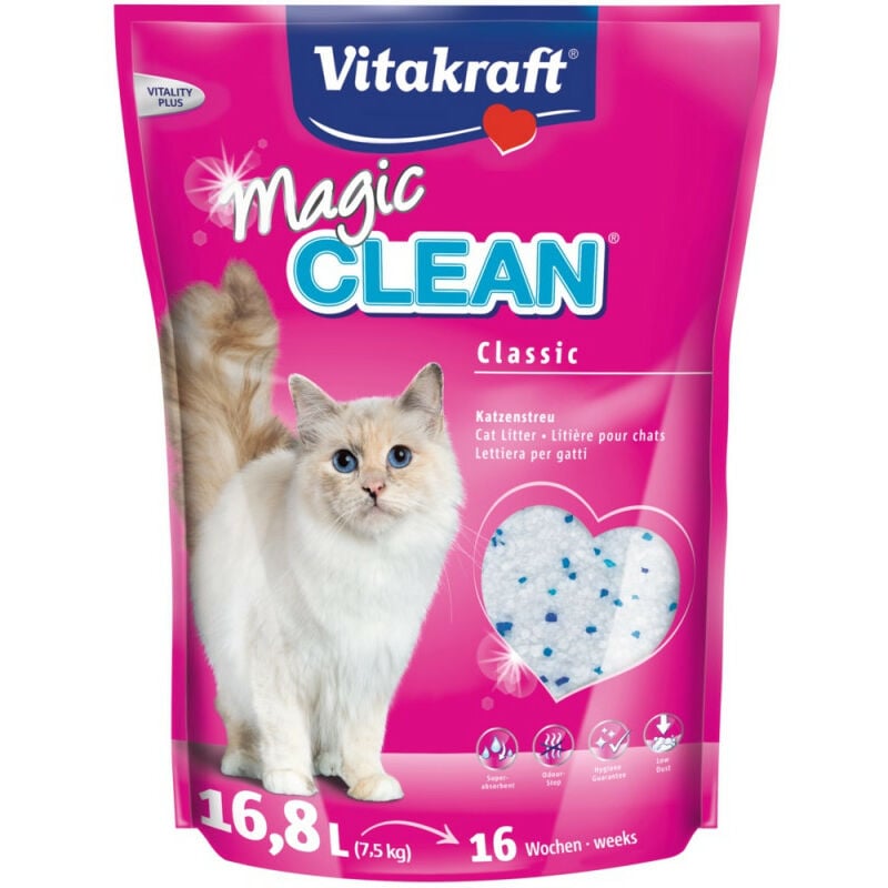 Vitakraft Magic Clean perlas de gel sílice absorbentes 168 7.5 75kg