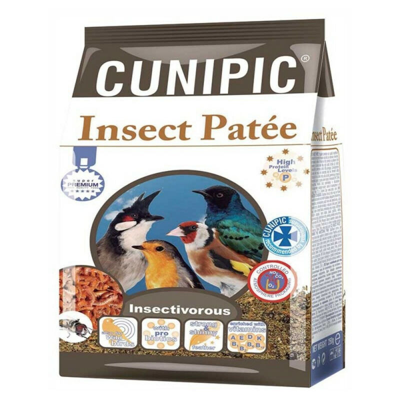 Alimentación De Tropicales cunipic pasta reproductora aves 250 g cria pajaros insectivoros