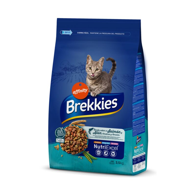 Brekkies cat salmón 3.5kg