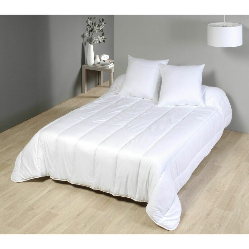 Couette Blanc 240x220 HOME COLLECTION 12991