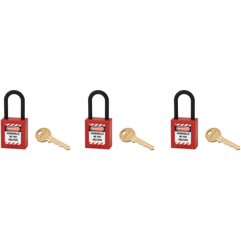 Câble De Consignation Thirard Ø6mm - Longueur Ajustable 2m, Verrouillage Multi-cadenas