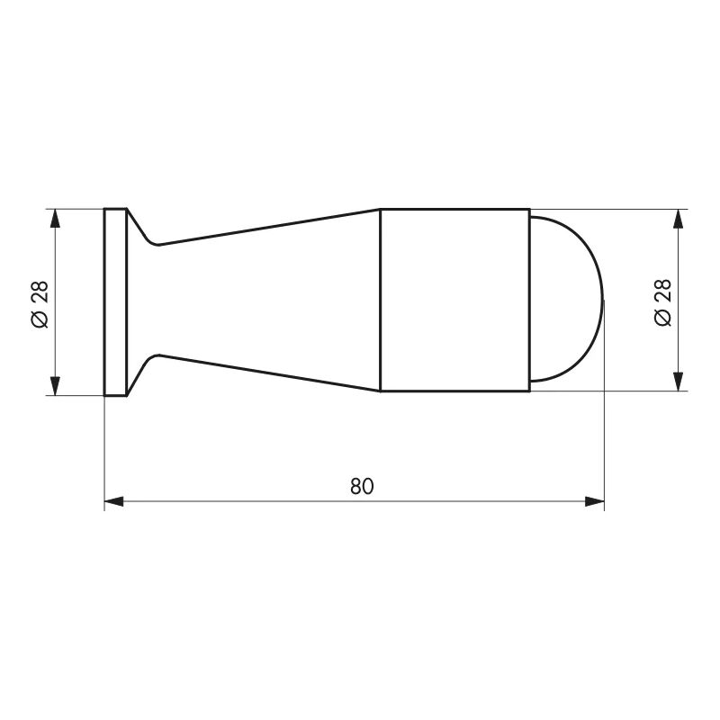 SERRUPRO - Bloque porte - Ø 30 mm