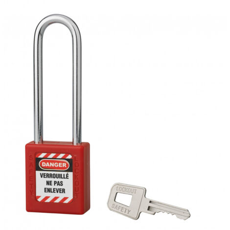 Cadenas de consignation 40 anse 76mm Rouge MV A2