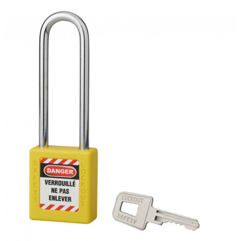 Cadenas de consignation 40 anse 76mm Jaune MV A1