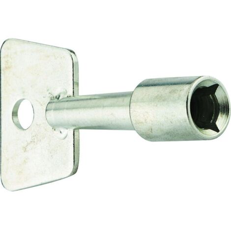 Thirard – Clé triangle 11 mm en laiton et zamak – Pour cadenas d'artillerie – Usage serrurerie – Résistance accrue aux chocs