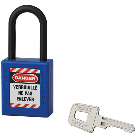 Cadenas de consignation 40mm, anse nylon 38mm, Bleu - Thirard