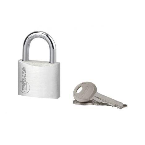Cadenas à clé TYPE 1 aluminium 40 mm
