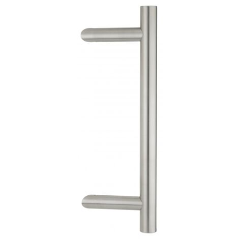 THIRARD - Paire de poignée pour porte battante, inox, entr'axe 400mm - THIRARD