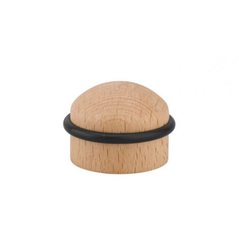 Thirard – Butoir à visser en bois pour protection murale – Ø35x28mm – Fixation au sol – Compatible avec toutes les portes standard