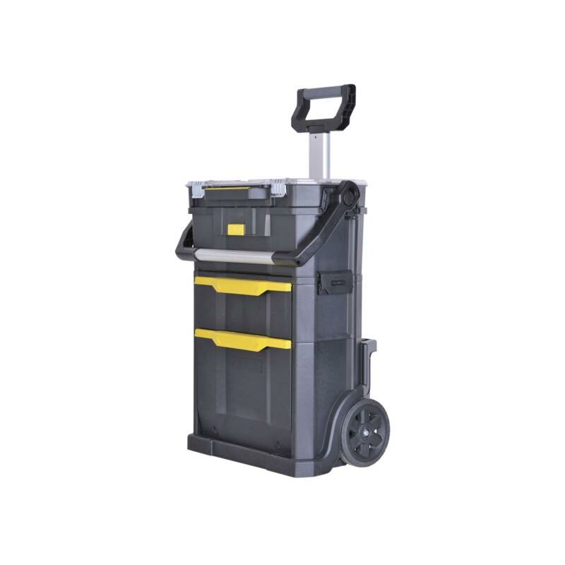 Servante de chantier STANLEY MODULO 2 EN 1 plastique, L.50 cm