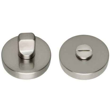 2 poignées sur rosace INSPIRE Axel aluminium nickel satiné A6 | Leroy