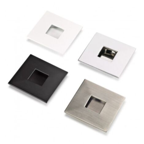Poignée Square 3770 - talla Noir mat. 73x73mm. 45x11mm. (1/2)