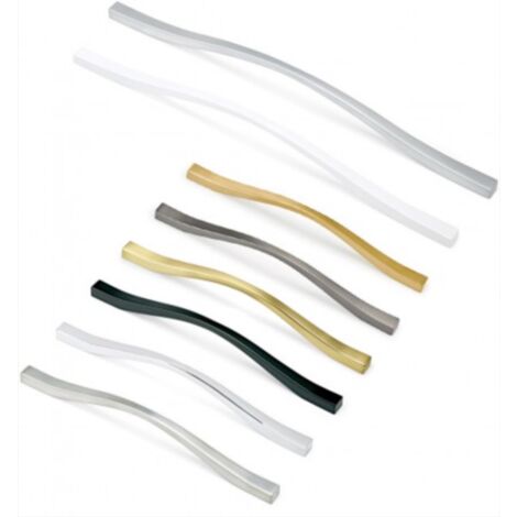 Poignée Fluid 6821 - talla Blanc mat. 363x7,60/12,80x33,80mm. Entraxe 320/288mm.