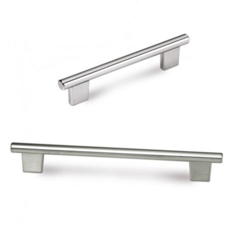 Poignée Kilt 7281 - talla Chromé brillant. 178x12x35mm. Entraxe 128mm. (1/2)