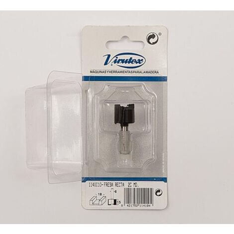 Fraise droite pour profilage 2C MD VIRUTEX - talla