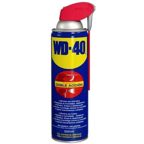 Wd-40 – Lubrifiant multiusage 400ml – Dégrippant et protecteur contre la corrosion – Pour outils, moteurs et mécanismes rouillés