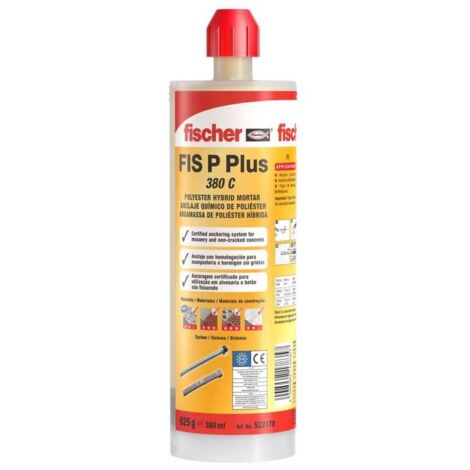 RÉSINE FIS P PLUS 380 C 522178 FISCHER (1/3)