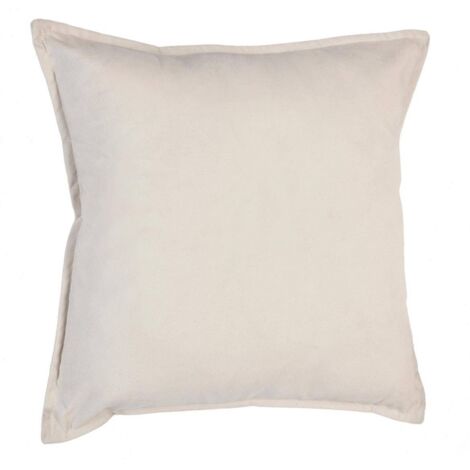 Coussin déhoussable Ivoire 45 x 45 cm - Atmosphera