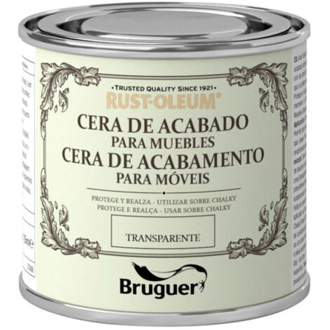 Cire pour meubles transparente au fini crayeux Rust-Oleum 0,125 L BRUGUER