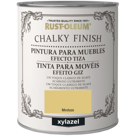 PEINTURE MEUBLES CRAIE MOUTARDE (1/2)