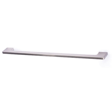 Manche en Zamak finition nickel satiné, dimensions: 340x7x30mm et inserts: 320mm - talla (1/4)