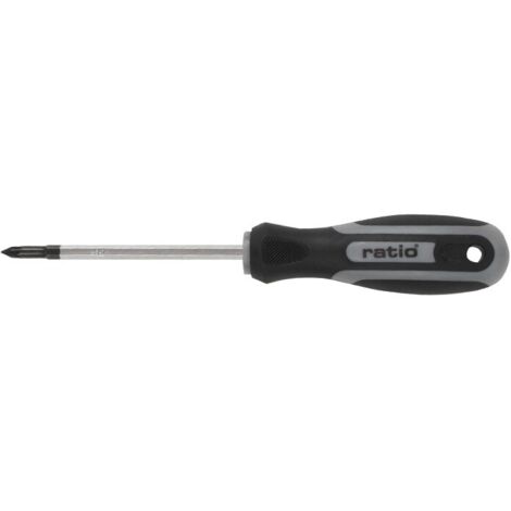 Tournevis Ratio embout POZIDRIV série Dinamyc Pro - talla Nº0 x75 mm.