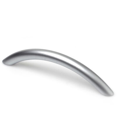 Poignée en Zamak, finition chrome mat, dimensions: 112x10x30mm et inserts: 96mm - talla (1/5)