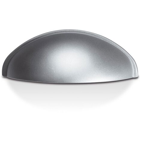 Coque en Zamak, finition chrome mat, dimensions: 79x30x25mm et inserts: 64mm - talla (1/3)
