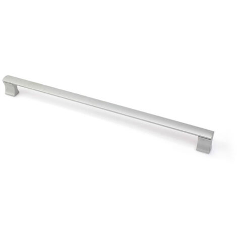 Poignée en aluminium avec finition anodisée mate, dimensions: 458x16x30mm et inserts: 448mm - talla (1/5)