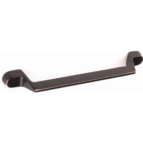 Manche en Zamak finition cuivre noir, dimensions: 177x18x28mm et inserts: 160mm - talla (1/5)