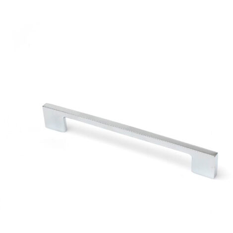 Poignée en Zamak finition chrome brillant, dimensions: 193x8x27mm inserts: 160mm - talla (1/5)