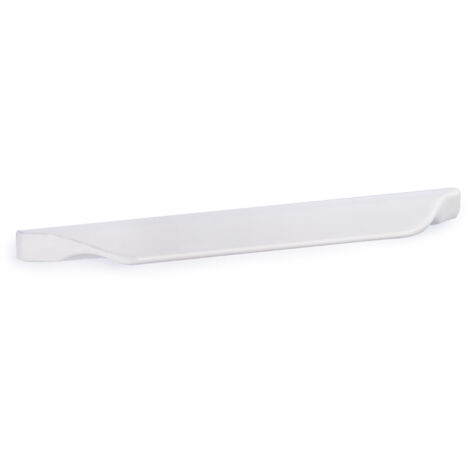 REI – Poignée en aluminium blanche 136x8x20mm – Inserts 96mm – Finition élégante pour meubles modernes – Design contemporain (1/5)