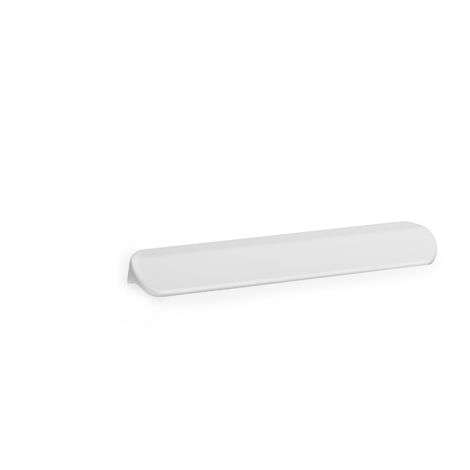 Poignée en aluminium avec finition blanche, dimensions: 88x8x20mm et inserts: 64mm - talla (1/5)