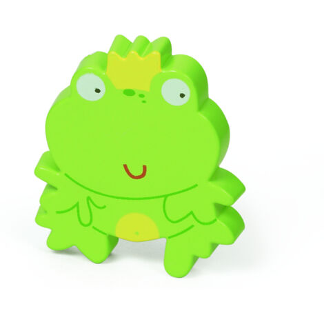 Bouton en plastique finition grenouille, dimensions: 66x56x25mm - talla (1/5)