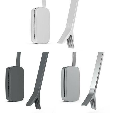 Emuca Penderie rabattable pour armoire Sling, 450 - 600, Titane   , Acier et Plastique, 1 ut. - talla