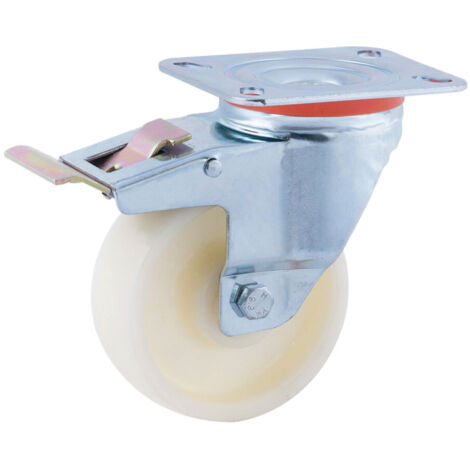 Rueda AFO serie 201 NYL pletina con freno - talla (1/2)