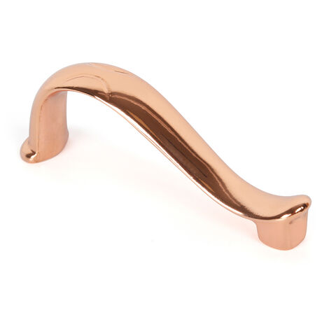 Poignée pour Meuble Style classique Fabriqué en Zamac Finition Or Rouge Distance entre pointes : 64 mm Dimensions 741426mm Système de fixation Comprend des vis M4 2 unités - talla (1/2)