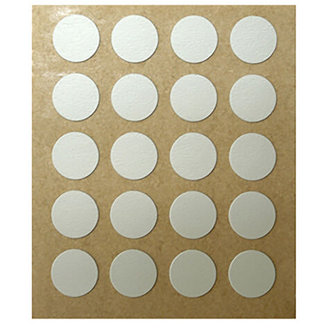 Bouchon à vis  Fabriqué en PVC  Finition grise  Mesures 12120.5mm  40 Unités - talla