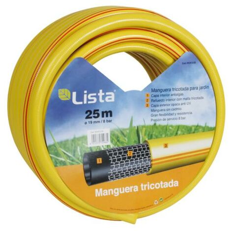 Tuyau d&aposirrigation tricoté à 3 couches Lista - talla Ø 19mm x 25m