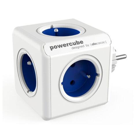 Ladrón ALLOCACOC Powercube Original 5 tomas. Color azul - talla (1/2)