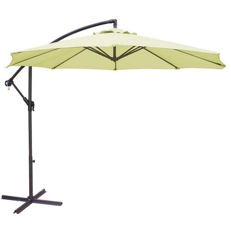 Parasol suspendu en aluminium ø 3xh.2,43 m. - talla (1/2)