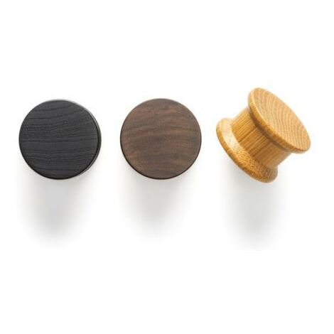 Bouton OH bois 0601 - talla Noyer