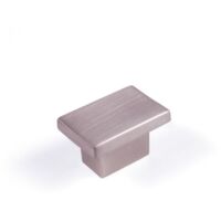 Poignée Block 8080 - talla Nickelé brossé. 16x37x25mm. 24x12mm.