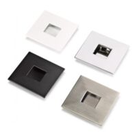 Poignée Square 3770 - talla Noir mat. 73x73mm. 45x11mm.