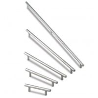 Poignée Ror 7010 - talla Inox brossé. 722x12x32mm. Entraxe 672mm.