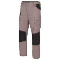 Pantalón multibolsillos bicolor gris/negro RATIO RP-1 - talla